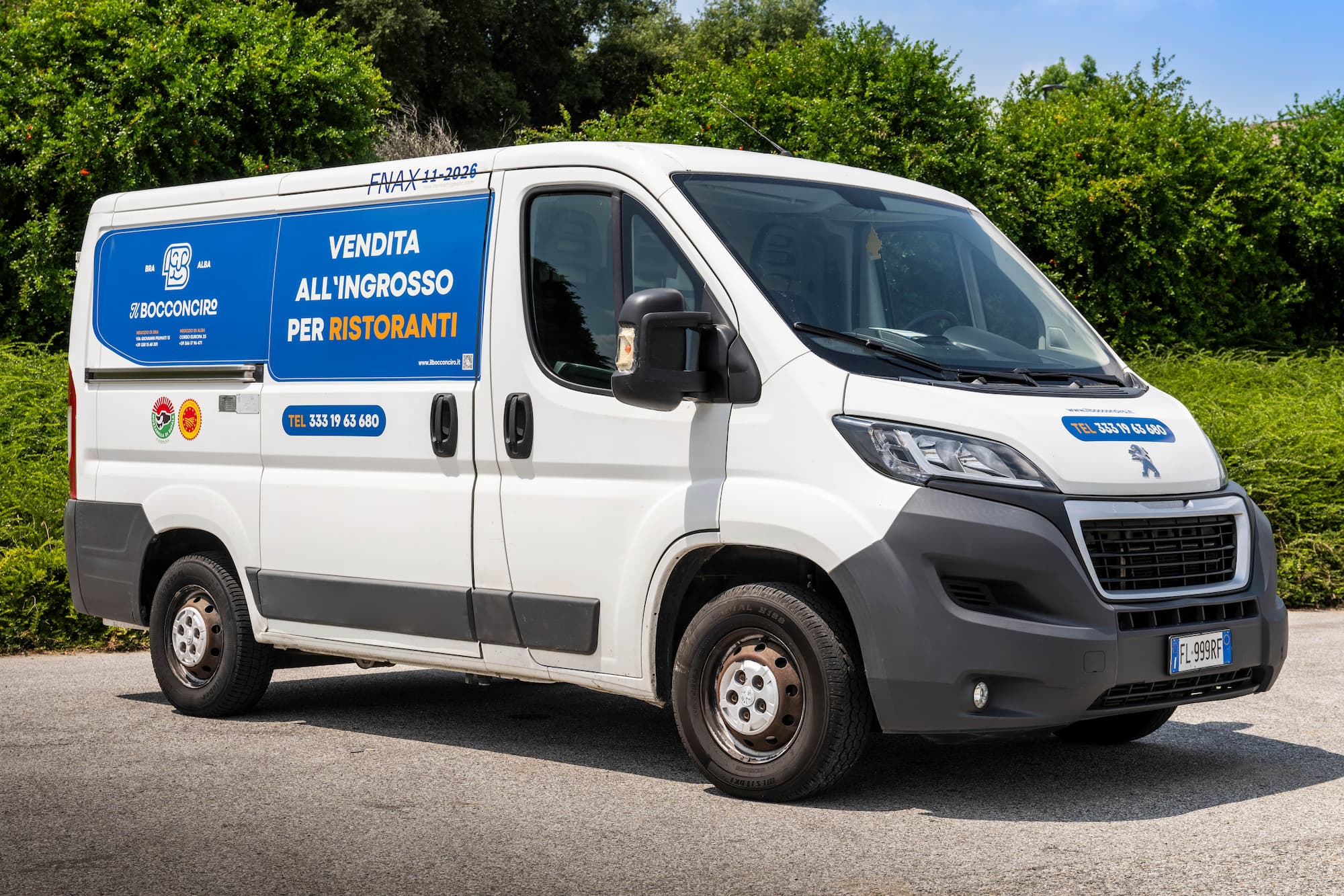 Furgone per vendita all'ingrosso